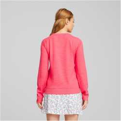PUMA Cloudspun Crewneck Golf Pullover Damen
