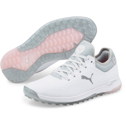 PUMA Proadapt Alphacat Golfschuhe Damen puma white/puma silver/pink lady 37.5