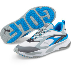 PUMA GS-Fast Golfschuhe PUMA white/quarry/ocean dive 44