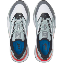 PUMA GS-Fast Golfschuhe puma white/high rise/high risk red 43