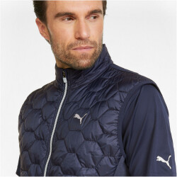 PUMA Cloudspun WRMLBL Golfweste Herren navy blazer L
