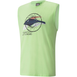 PUMA Dont Flinch Basketball Tanktop Herren paradise green S