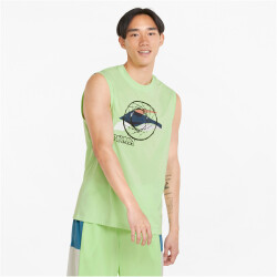 PUMA Dont Flinch Basketball Tanktop Herren paradise green S