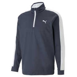 PUMA Cloudspun T7 Golf 1/4-Zip Herren navy blazer...