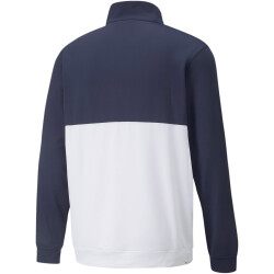 PUMA Gamer Colorblock Golf 1/4-Zip Herren navy blazer/bright white S