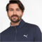 PUMA Gamer Colorblock Golf 1/4-Zip Herren navy blazer/bright white XXL