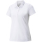 PUMA Gamer Golf Poloshirt Damen bright white XS