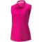PUMA Gamer &auml;rmelloses Golf Poloshirt Damen festival fuchsia XL