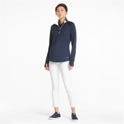 PUMA Gamer Golf 1/4-Zip Damen navy blazer XL