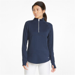 PUMA Gamer Golf 1/4-Zip Damen navy blazer XL