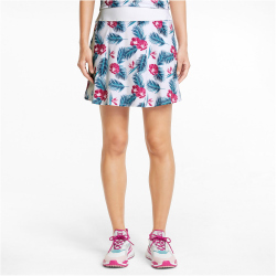 PUMA PWRSHAPE Paradise Golf Rock Damen bright white/festival fuchsia S