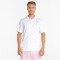PUMA AP Dancing Umbrellas Golf Poloshirt Herren bright white/algiers blue M