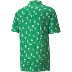 PUMA Cloudspun Conservation Golf Poloshirt Herren amazon green/bright white L
