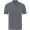 JAKO Organic Poloshirt Stretch steingrau L