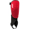 JAKO Performance Classic Schienbeinschoner mit Knöchelschutz sportrot L