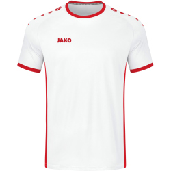 JAKO Primera kurzarm Trikot Herren wei&szlig;/sportrot M