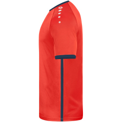 JAKO Primera kurzarm Trikot Kinder flame/navy 152