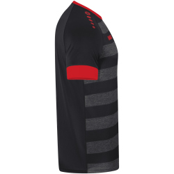 JAKO Celtic Melange kurzarm Trikot Herren schwarz/sportrot S