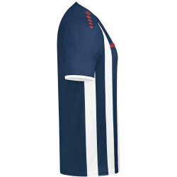 JAKO Inter kurzarm Trikot Kinder navy/weiß/flame 128