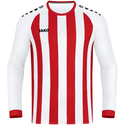 JAKO Inter langarm Trikot Kinder weiß/sportrot 116