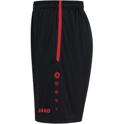 JAKO Allround Shorts Herren schwarz/sportrot XL