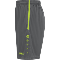 JAKO Allround Shorts Kinder anthrazit/lemon 116