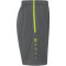 JAKO Allround Shorts Kinder anthrazit/lemon 116