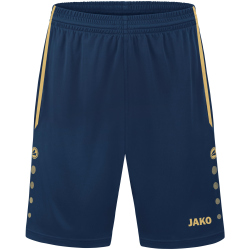 JAKO Allround Shorts Kinder navy/gold 164