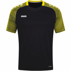 JAKO Performance T-Shirt Herren schwarz/soft yellow 4XL