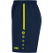 JAKO Allround Shorts Kinder marine/neongelb 128