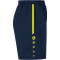 JAKO Allround Shorts Kinder marine/neongelb 128