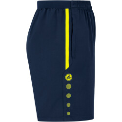 JAKO Allround Shorts Damen marine/neongelb 34