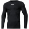 JAKO Comfort recyceltes langarm Funktionsshirt Herren schwarz L