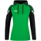 JAKO Performance Hoodie Damen soft green/schwarz 34