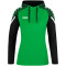 JAKO Performance Hoodie Damen soft green/schwarz 40