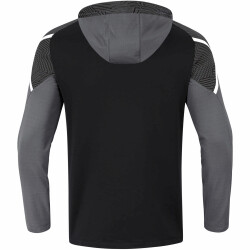 JAKO Performance Hoodie Kinder schwarz/anthra light 116