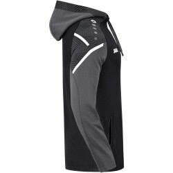 JAKO Performance Hoodie Kinder schwarz/anthra light 116