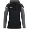 JAKO Performance Hoodie Damen schwarz/anthra light 36