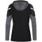 JAKO Performance Hoodie Damen schwarz/anthra light 44