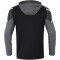 JAKO Performance Hoodie Herren schwarz/anthra light M