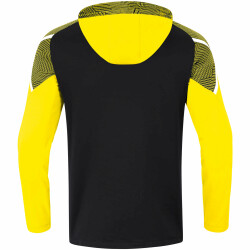 JAKO Performance Hoodie Kinder schwarz/soft yellow 116