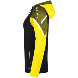 JAKO Performance Hoodie Damen schwarz/soft yellow 34