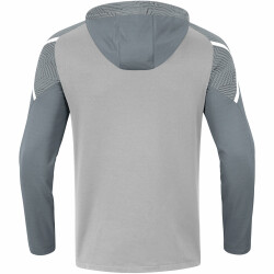 JAKO Performance Hoodie Kinder soft grey/steingrau 116