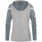 JAKO Performance Hoodie Damen soft grey/steingrau 42
