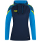 JAKO Performance Hoodie Damen marine/JAKO blau 34