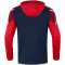 JAKO Performance Hoodie Kinder marine/rot 116