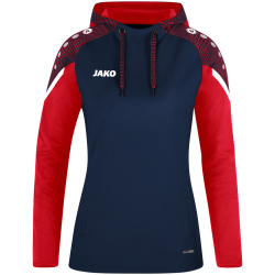 JAKO Performance Hoodie Damen marine/rot 34