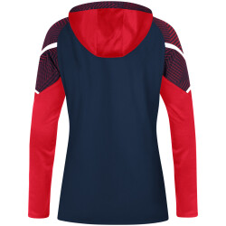 JAKO Performance Hoodie Damen marine/rot 34