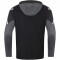 JAKO Performance Kapuzenjacke Kinder schwarz/anthra light 128