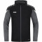 JAKO Performance Kapuzenjacke Herren schwarz/anthra light M